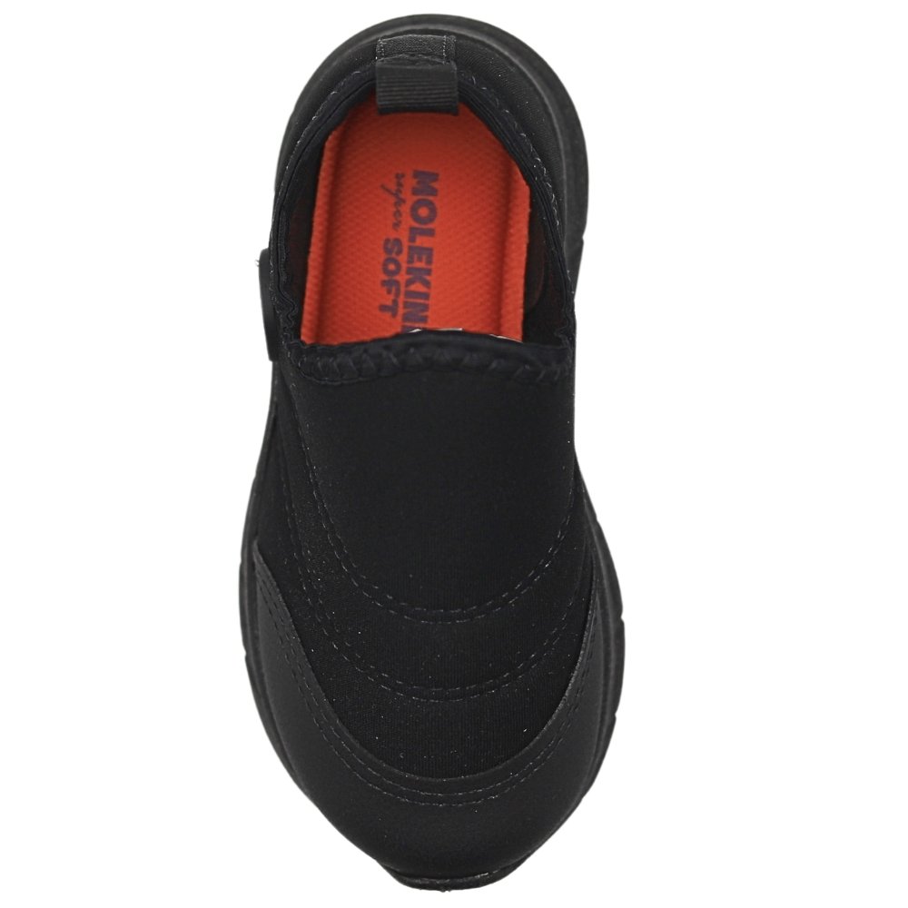 Tênis Infantil Menino Lycra Slip On Leve Molekinho 2147.113 Preto 4