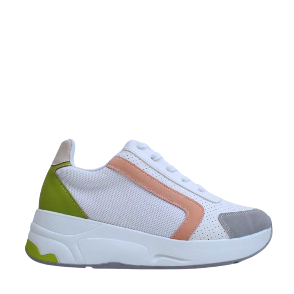 Tênis Feminino Sneaker Casual Confortável Bebecê T1374-462 Branco 3