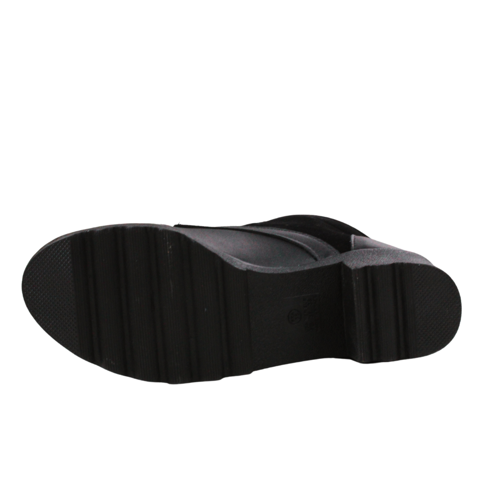 Bota Coturno Tratorado Casual Cano Curto Fg Feminino 2025 5