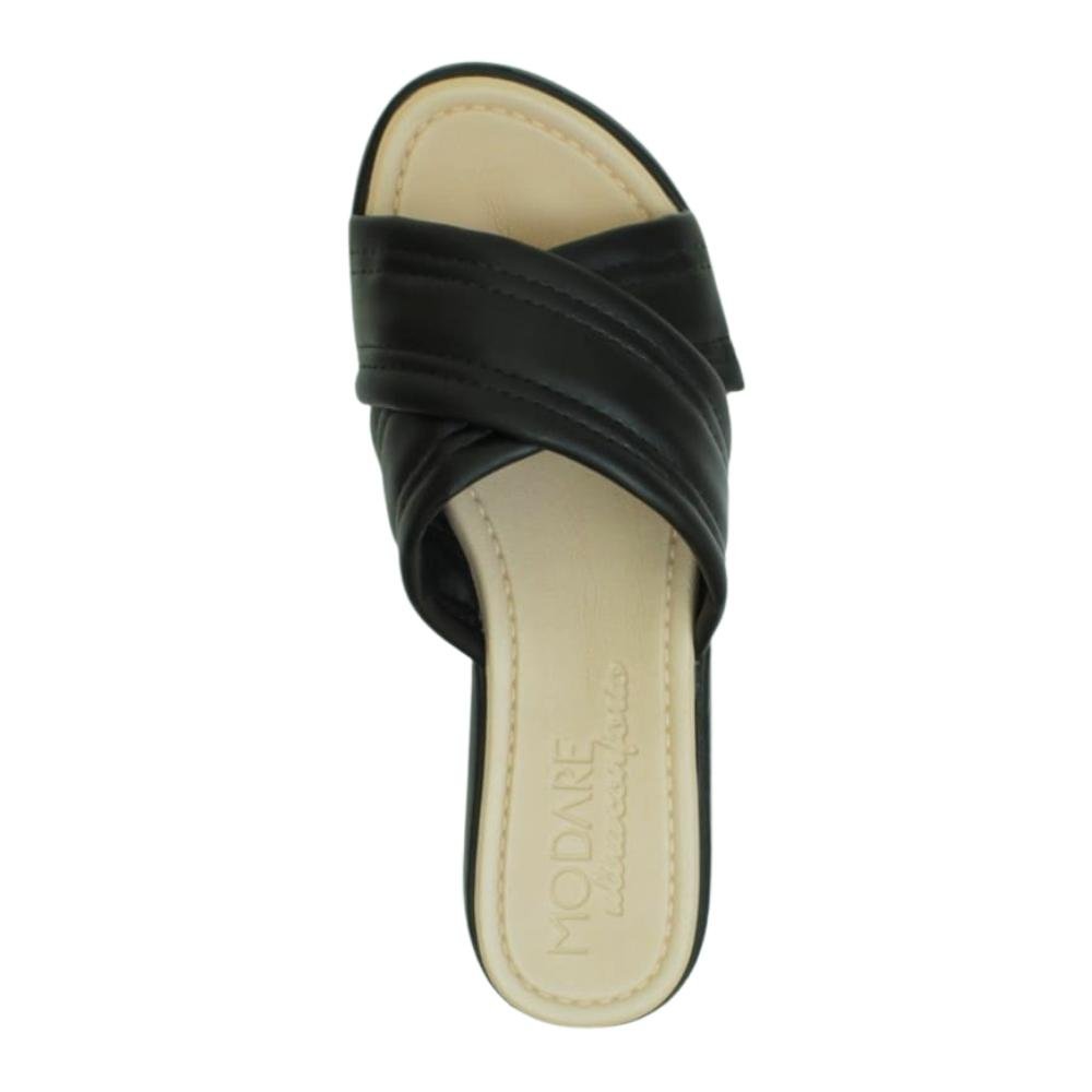 Tamanco Feminino Ortopédico Salto Baixo Modare 7170.100 Preto 5