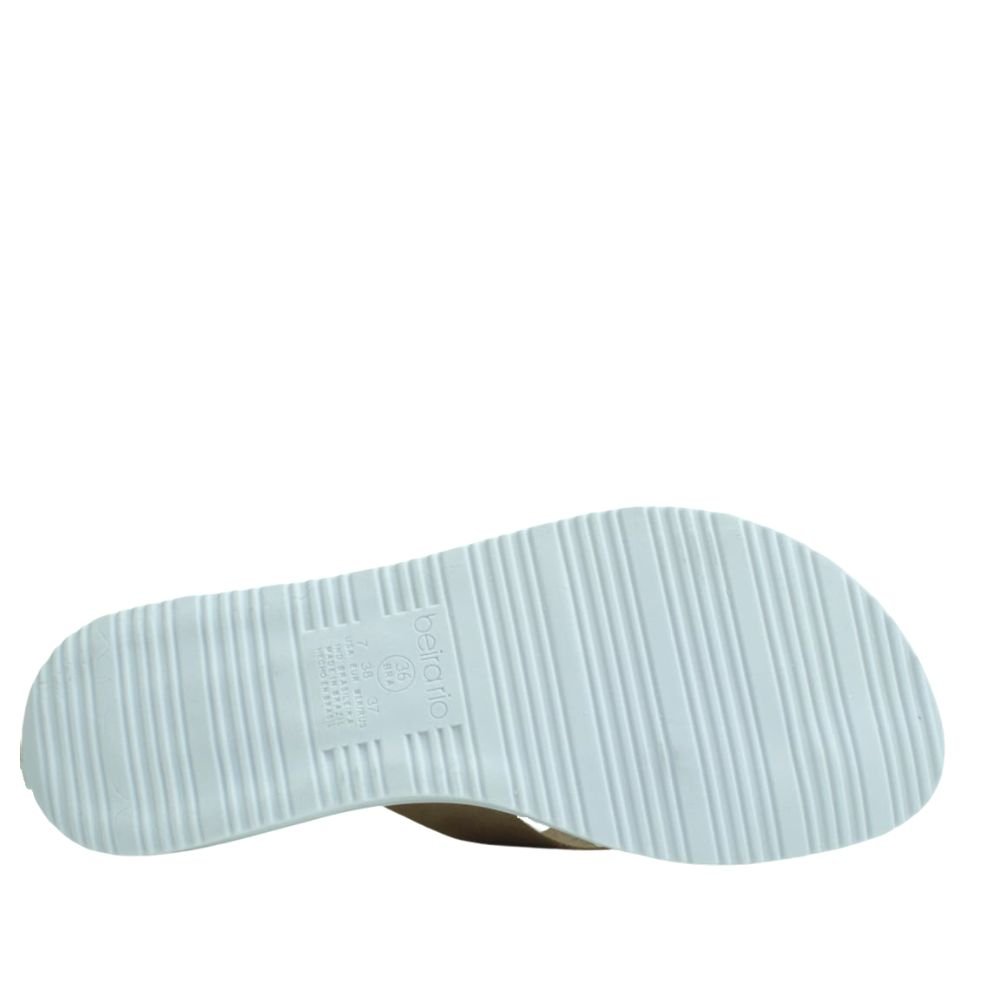 Chinelo Feminino Casual Confortável Beira Rio 8359.200 Bege 6