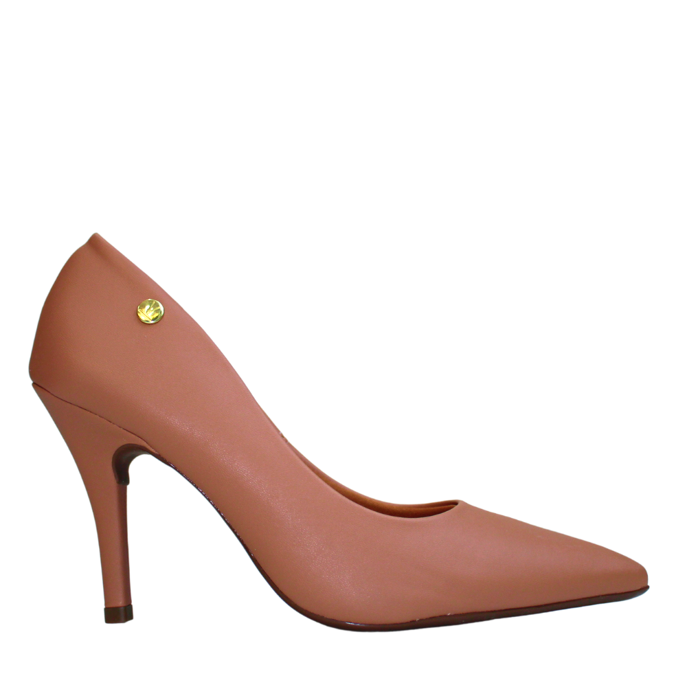 Sapato Feminino Scarpin Salto Fino Alto Vizzano 11841101 Bege 2