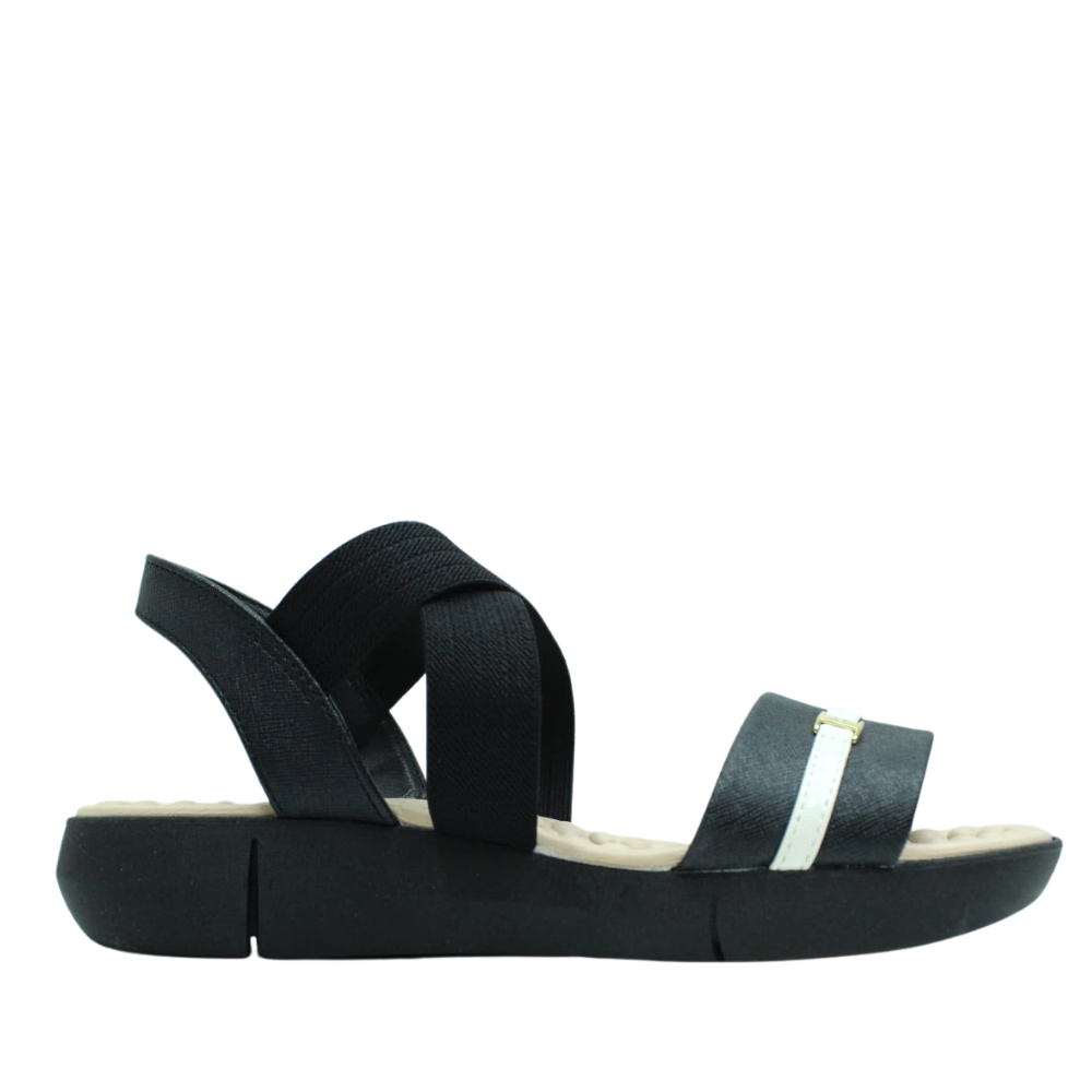 Sandália Tamanco Feminino Ortopédico Conforto Modare 7142102 Preto 3