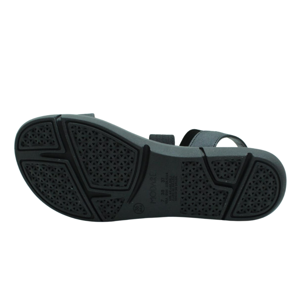 Sandália Tamanco Feminino Ortopédico Conforto Modare 7142102 Preto 6