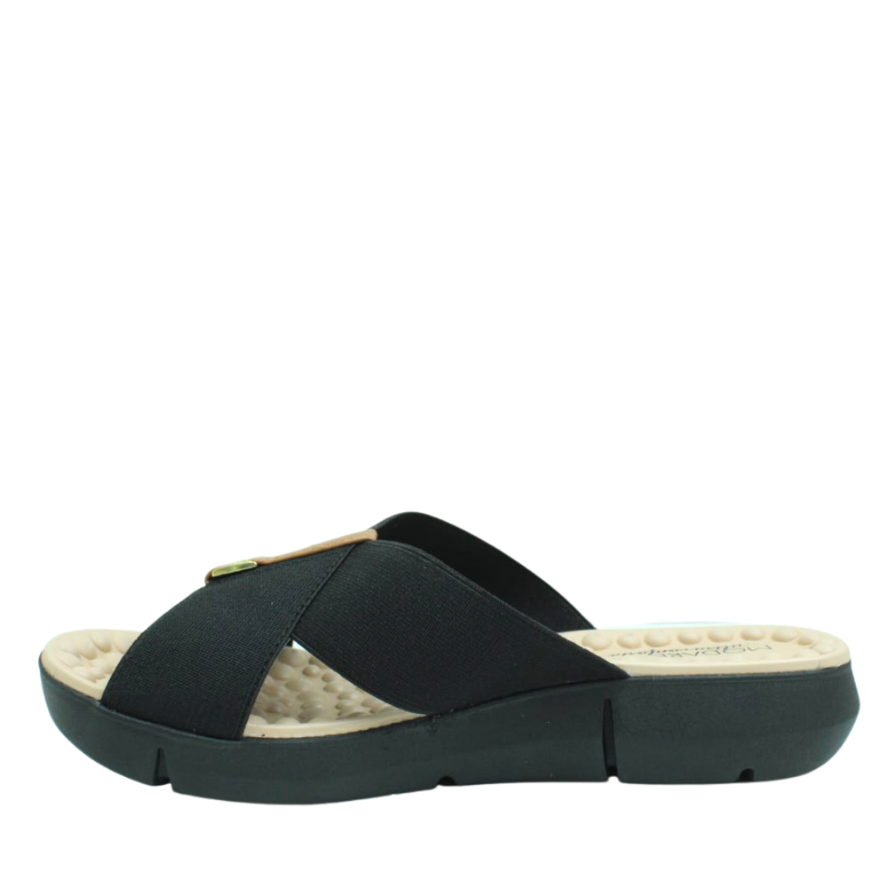 Tamanco Chinelo Feminino Ortopédico Conforto Modare 7142.101 Preto 4