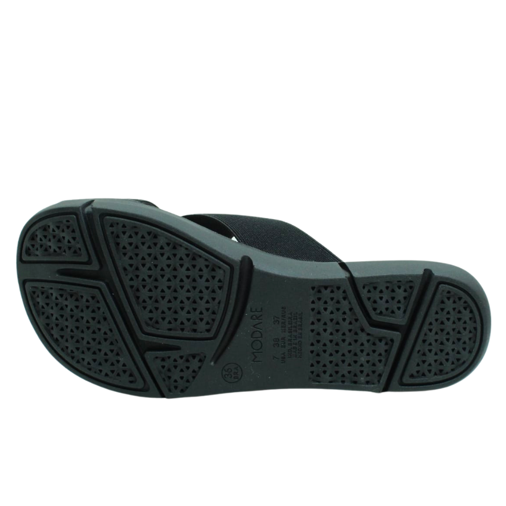 Tamanco Chinelo Feminino Ortopédico Conforto Modare 7142.101 Preto 6