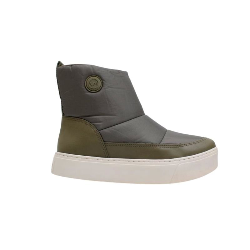 Tênis Via Marte Feminino Cano Alto 22-3007-03 Verde 3