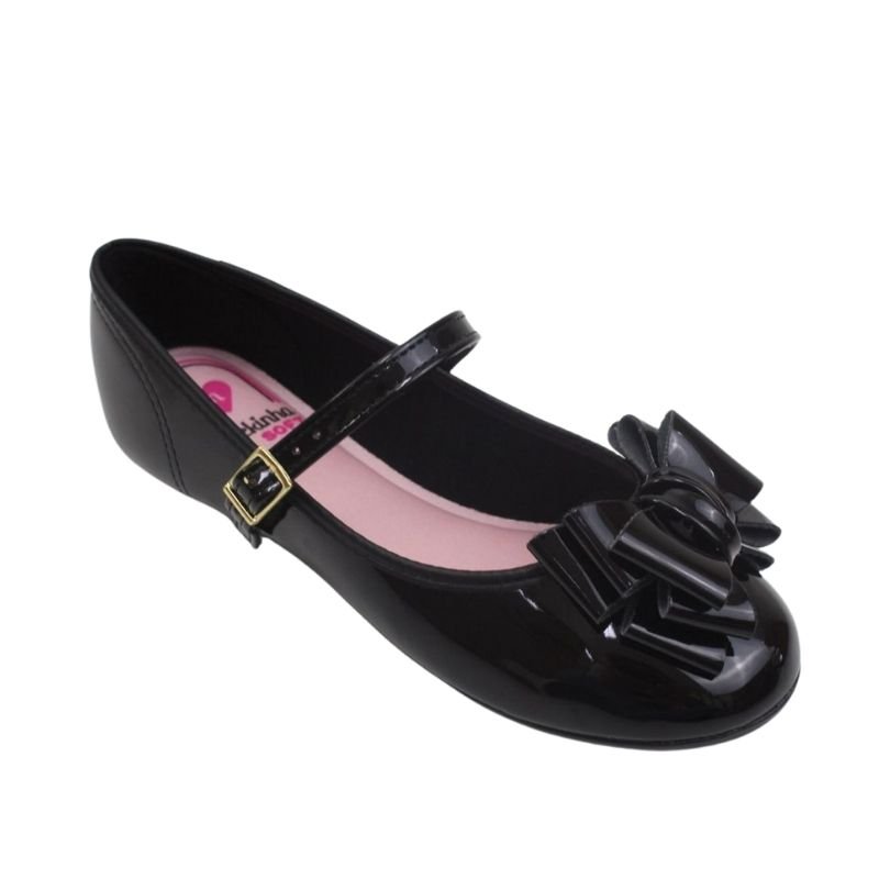 Sapatilha Infantil Menina Laço Brilho Molekinha 2083.991