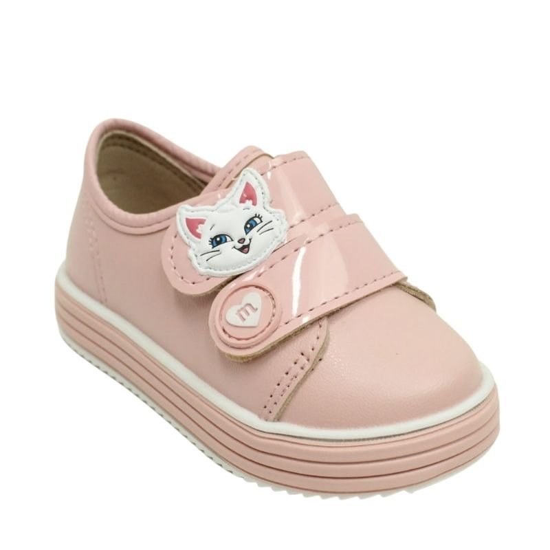 Tênis Infantil Feminino Calce Fácil Velcro Molekinha 2131714
