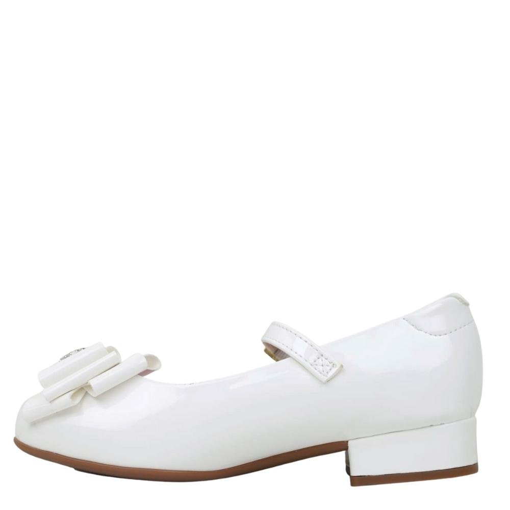 Sapato Boneca Infantil Brilho Feminino Molekinha 2528.115 Branco 3