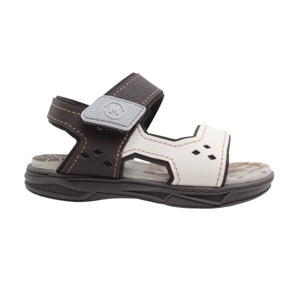 Sandália Infantil Masculino Molekinho 2140.735 Marrom 3