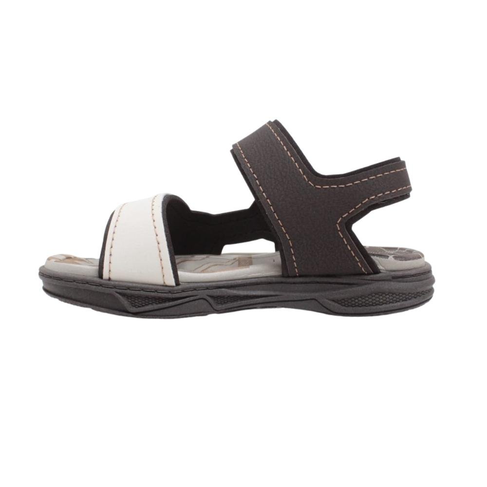 Sandália Infantil Masculino Molekinho 2140.735 Marrom 4