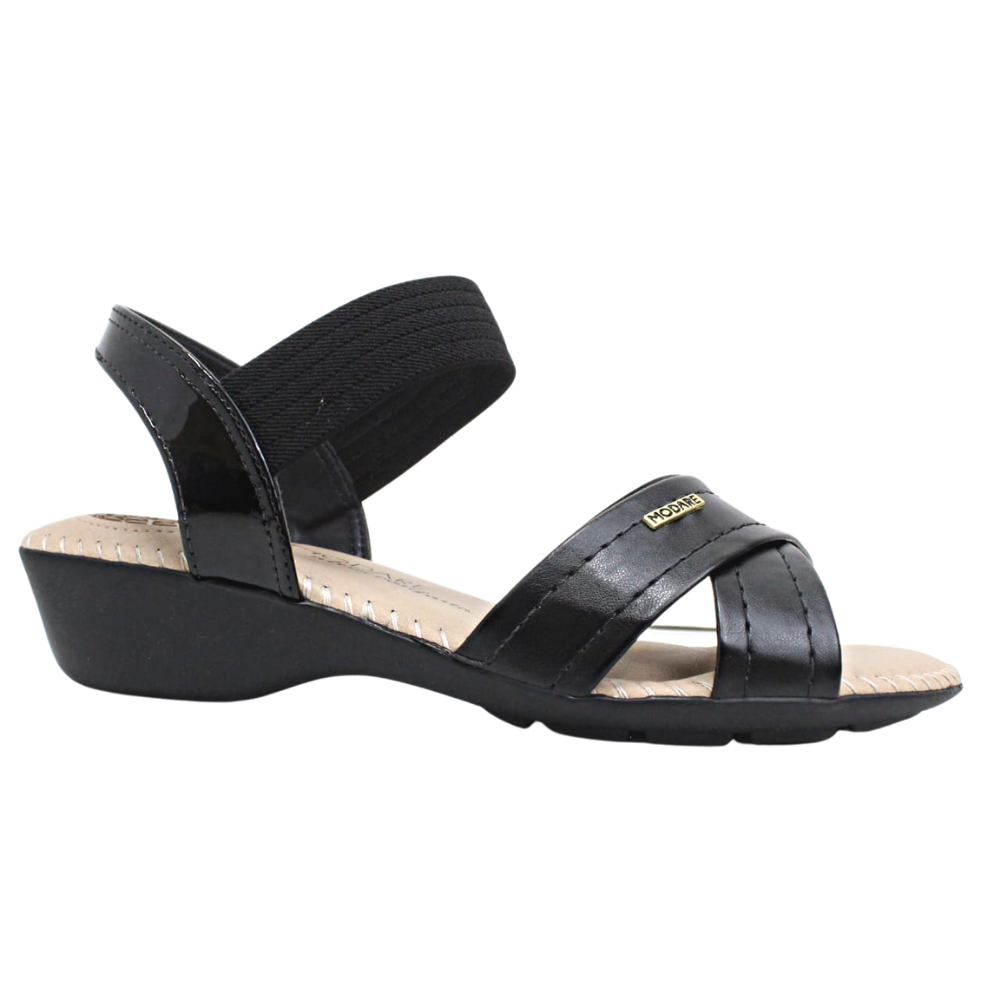 Sandália Feminina Modare Ultra Conforto 7017.469 Preto 3