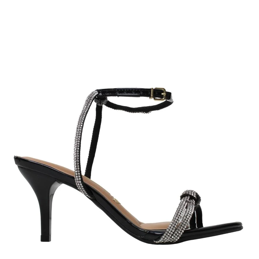 Sandália Social Feminina Salto Baixo Médio Vizzano 6276.465 Preto 2