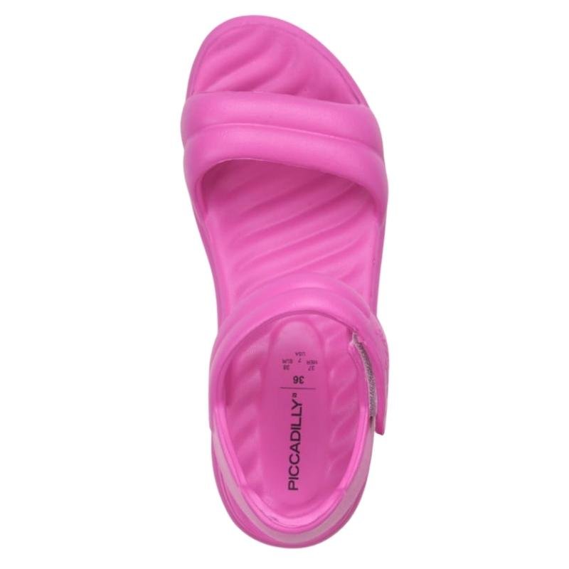 Sandália Feminina Marshmallow Conforto Piccadilly C226001 Roxo 4