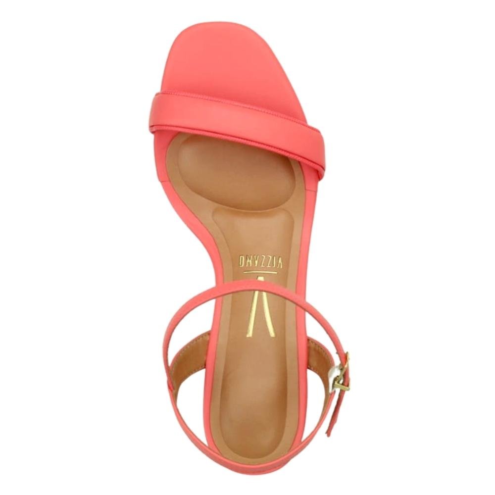 Sandália Feminina Salto Bloco Médio Grosso Conforto 6428.119 Preto 4