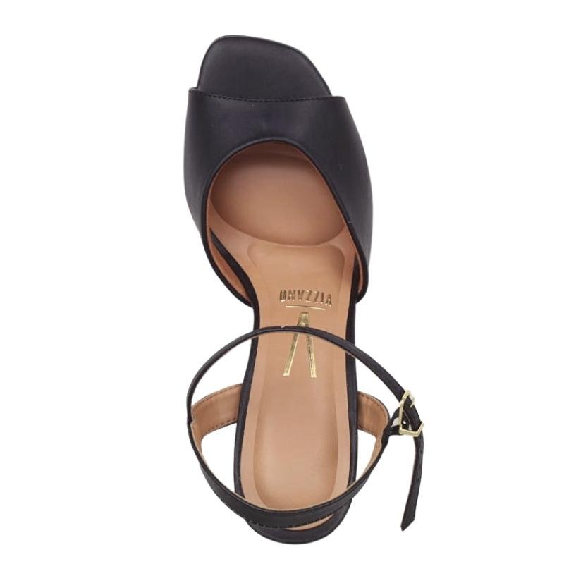 Sandália Feminina Salto Grosso Flatform Vizzano 6403.203 Branco 4