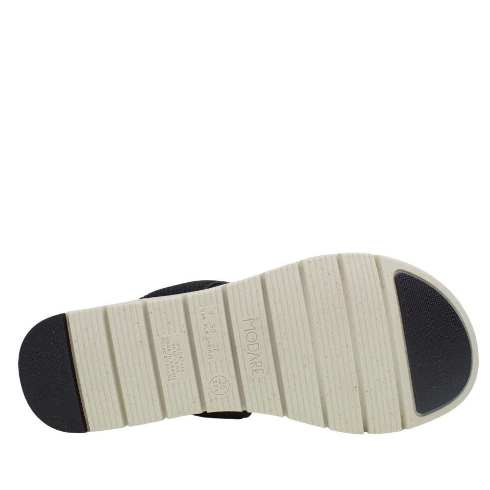 Sandália Ortopedica Feminina Elástico Confort Modare 7162206 Preto 4