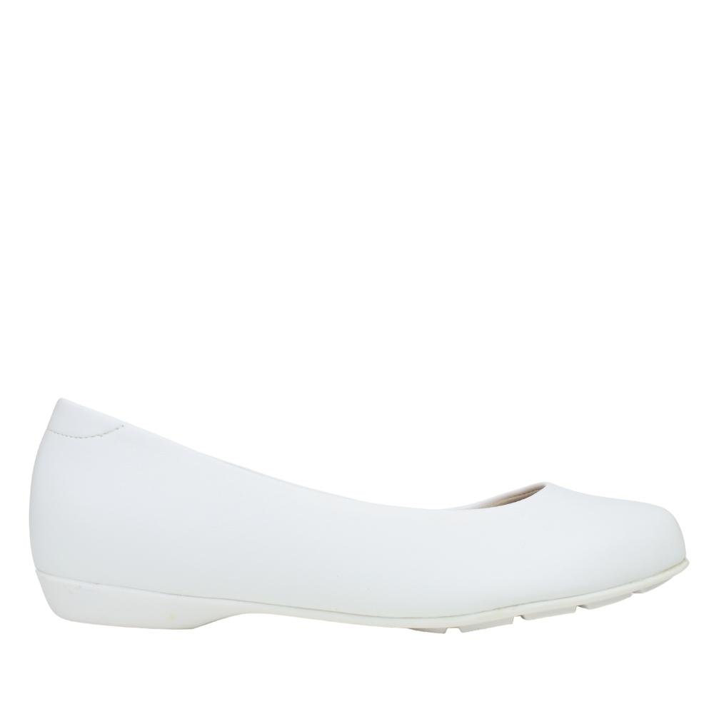 Sapato Mocassim Feminino Básico Confortável Modare 7016.400 Branco 2