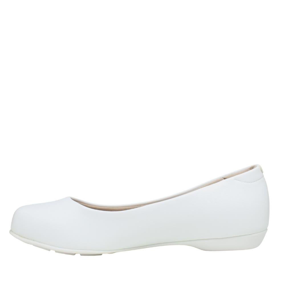 Sapato Mocassim Feminino Básico Confortável Modare 7016.400 Branco 3