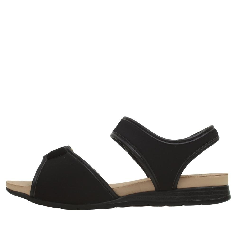 Sandália Feminina Velcro Macia Confortável Modare 7113.207 Preto 3