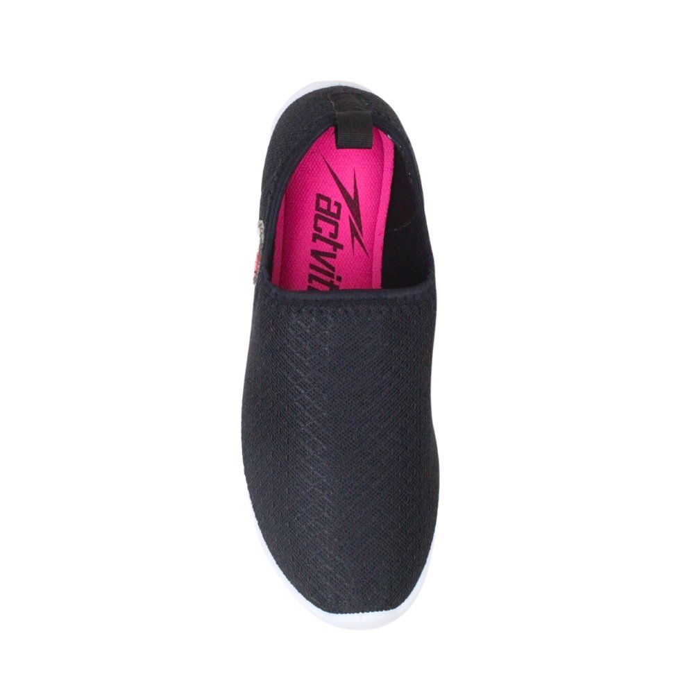 Tênis Actvitta Leve Activitta Lycra Feminino Preto 4
