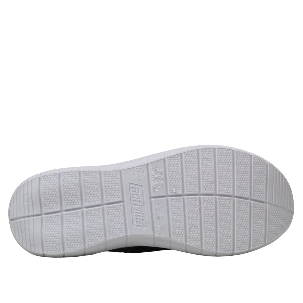 Tênis Actvitta Leve Activitta Lycra Feminino Preto 5