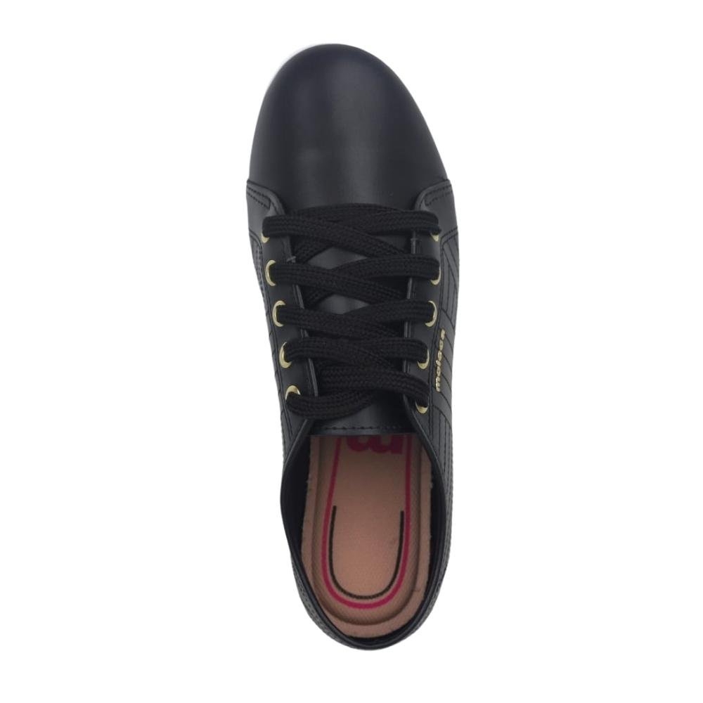 Tênis Casual Feminino Moleca 5605.434 Preto 10
