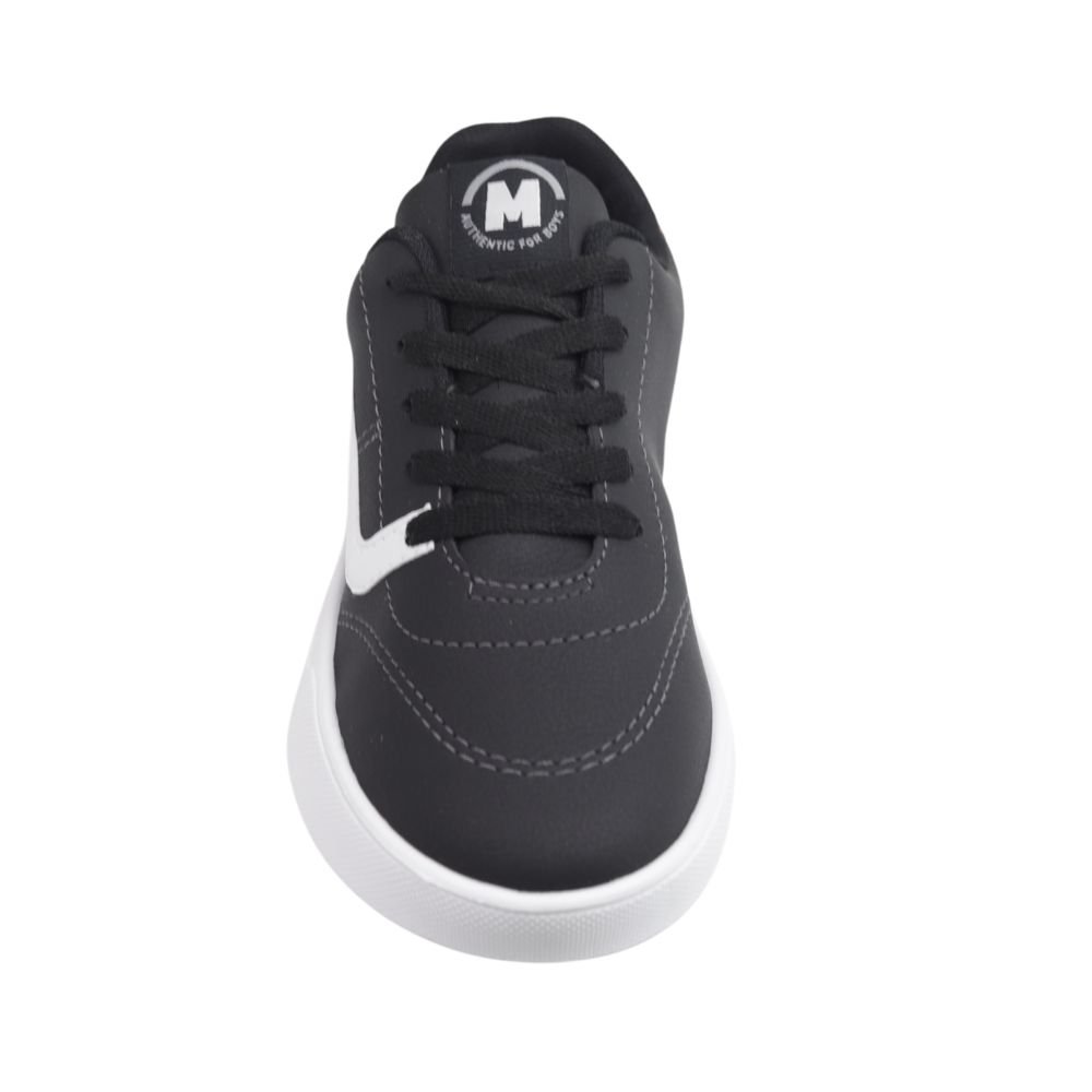 Tênis Infantil Menino Conforto Estilo Molekinho 2801.122 Preto/Branco 4