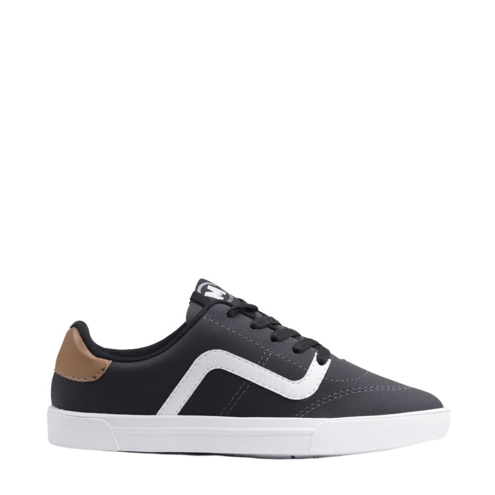 Tênis Infantil Menino Conforto Estilo Molekinho 2801.122 Preto/Branco 2