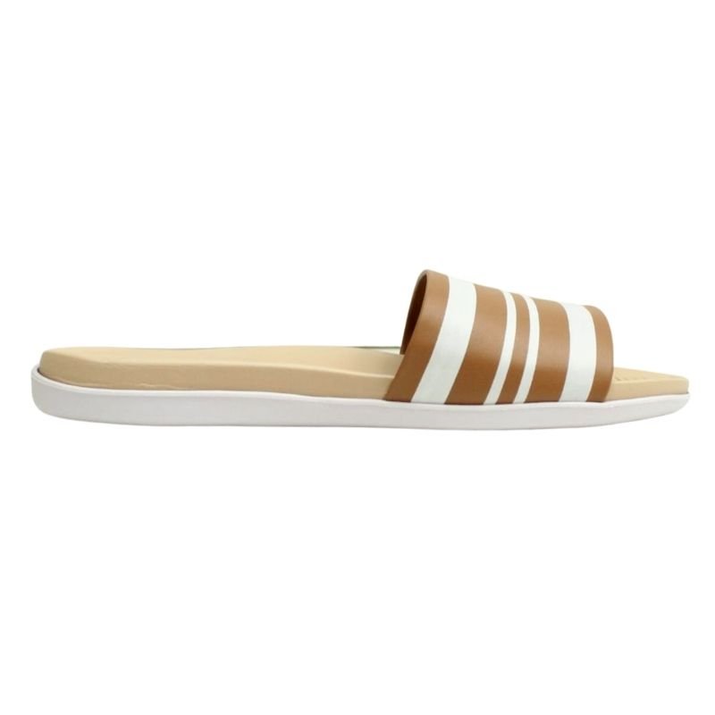 Chinelo Sandália Feminino Slide Promoção Beira Rio Conforto Marrom 3
