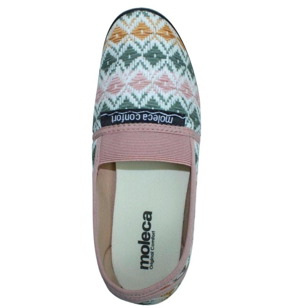 Sapatilha Alpagarta Feminina Moleca 520.59 Multicores 4