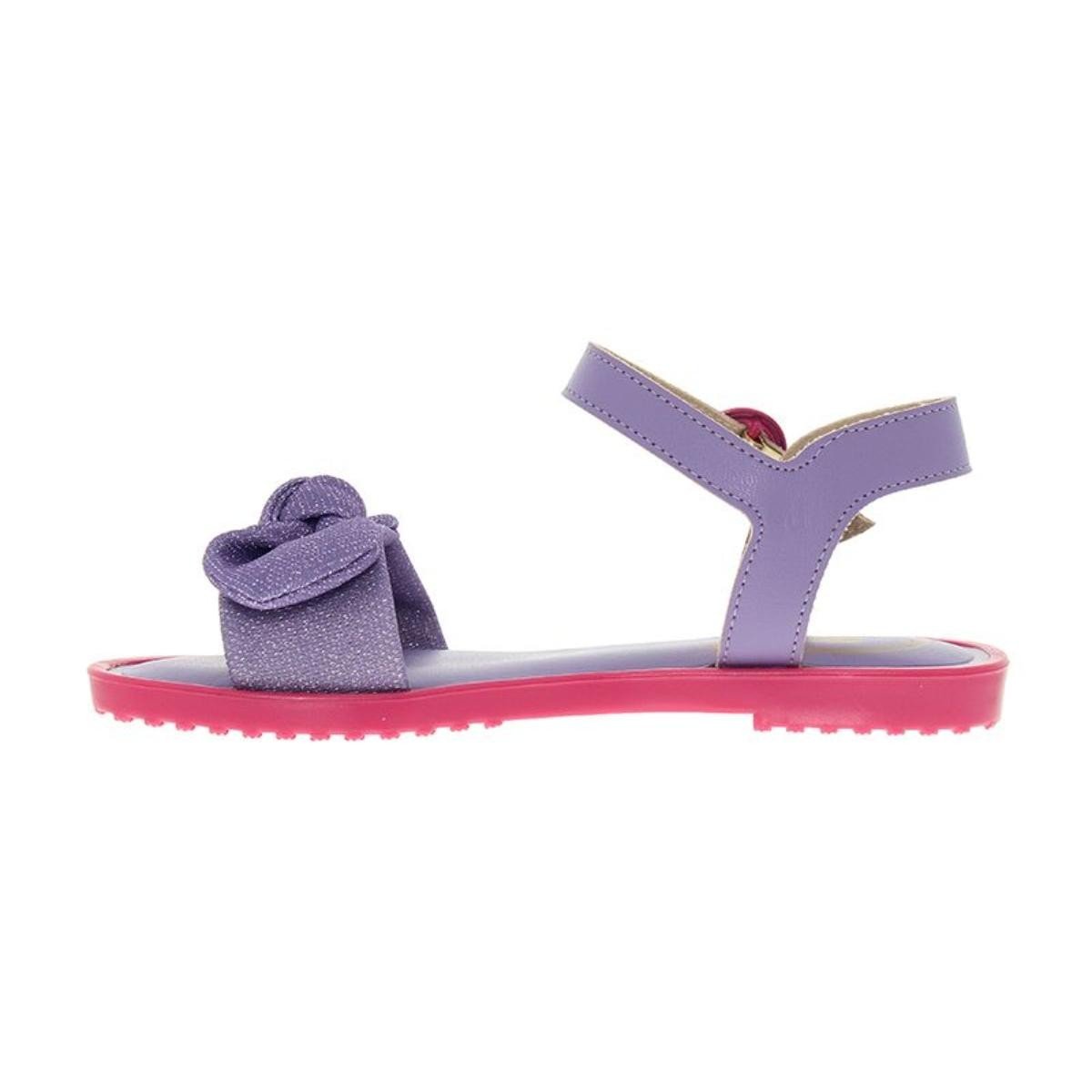 Sandalia Molekinha 2323.111 Infantil Roxo 2