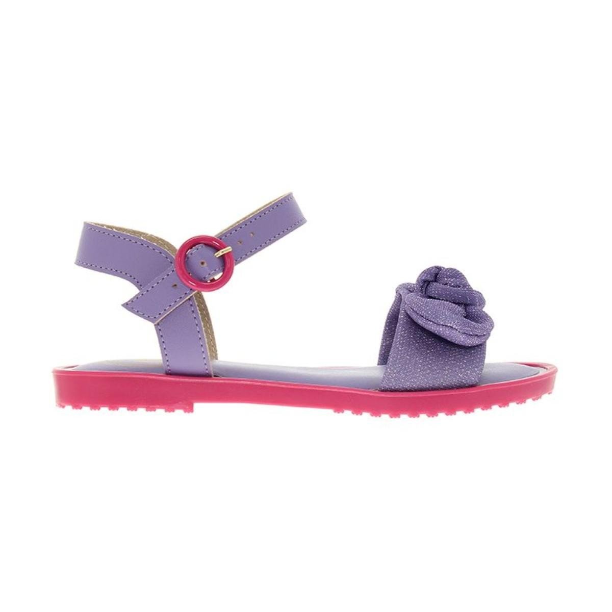 Sandalia Molekinha 2323.111 Infantil Roxo 5