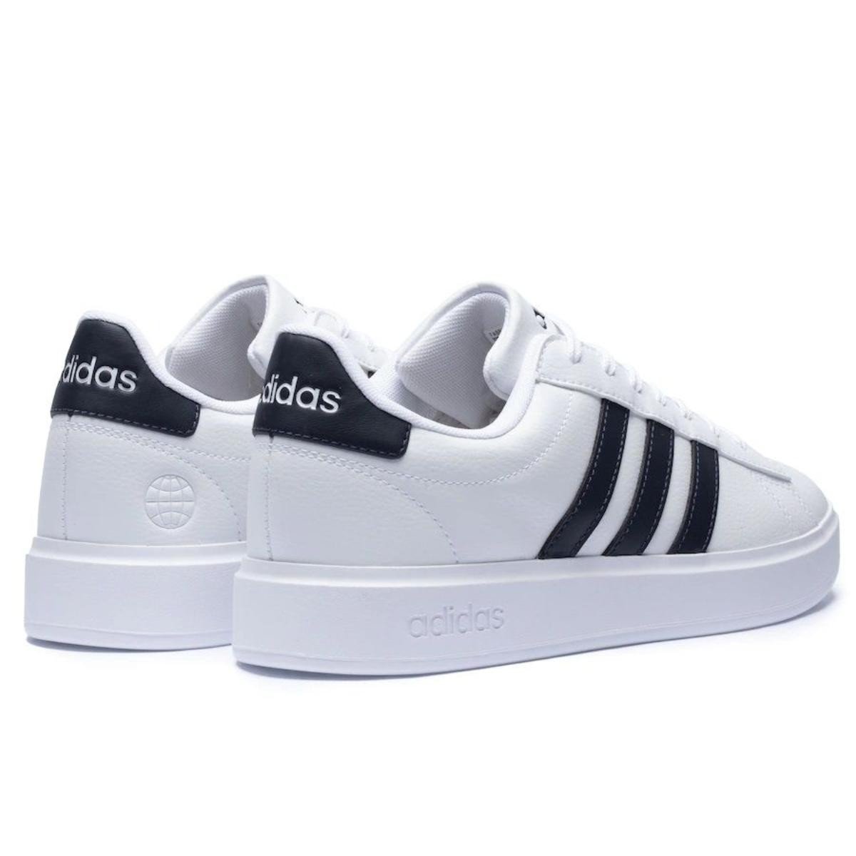 Tenis Adidas Grand Court 2.0 Masculino Branco 4
