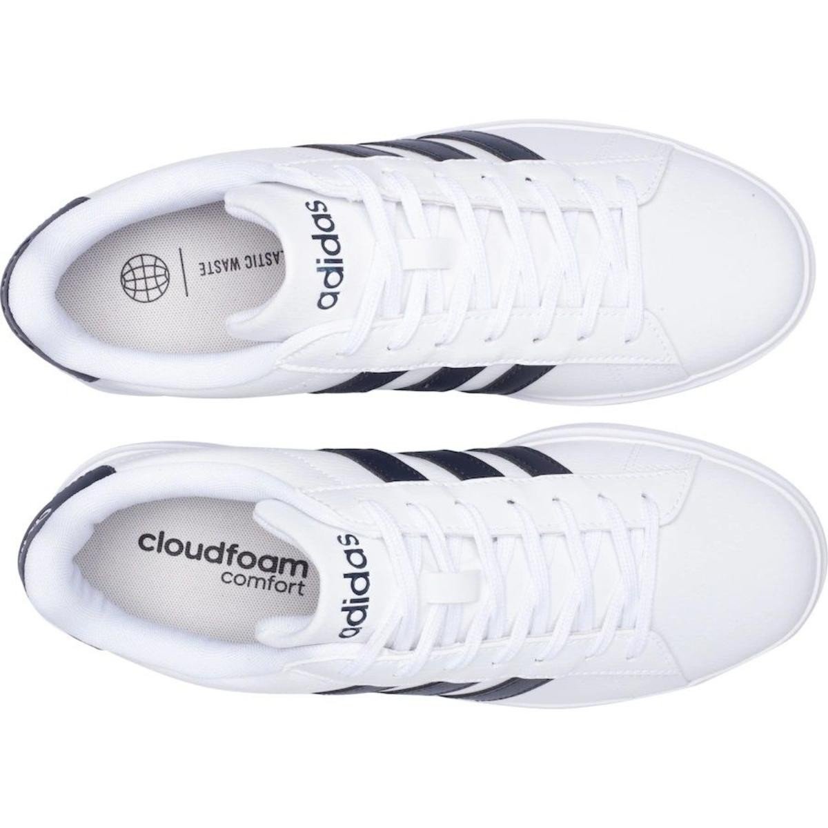 Tenis Adidas Grand Court 2.0 Masculino Branco 5