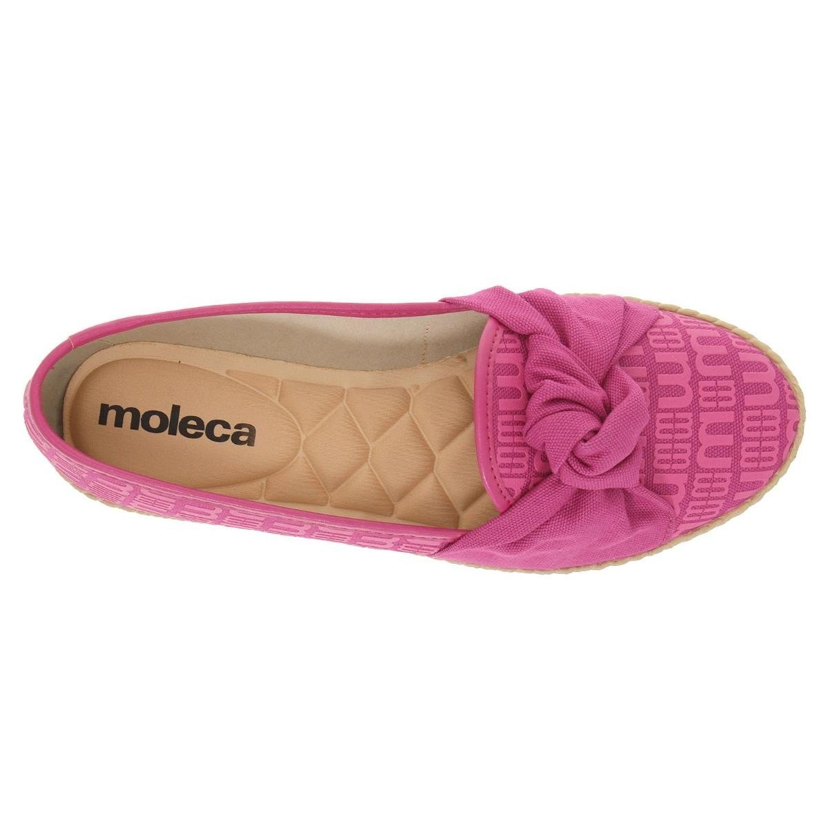 Sapatilha Moleca 5287.265.25721 Feminina Rosa 3