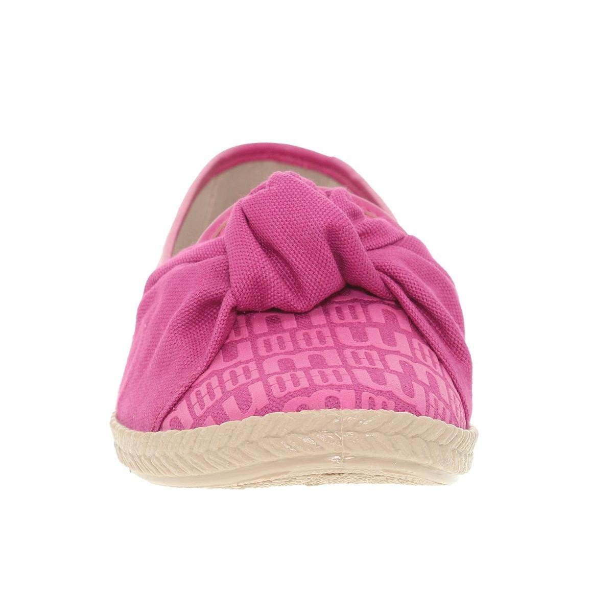 Sapatilha Moleca 5287.265.25721 Feminina Rosa 6