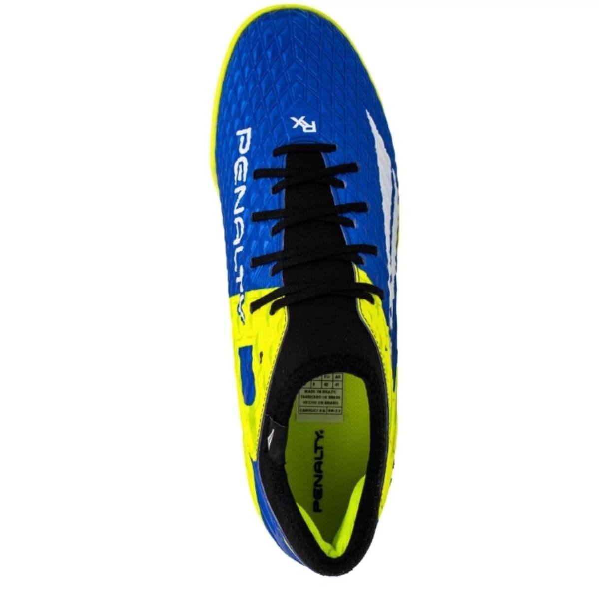 Chuteira Penalty rx Locker y 3 Society Masculina Azul 3