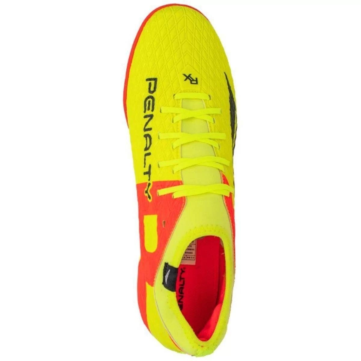 Chuteira Penalty rx Locker y 3 Campo Masculina Amarelo 3