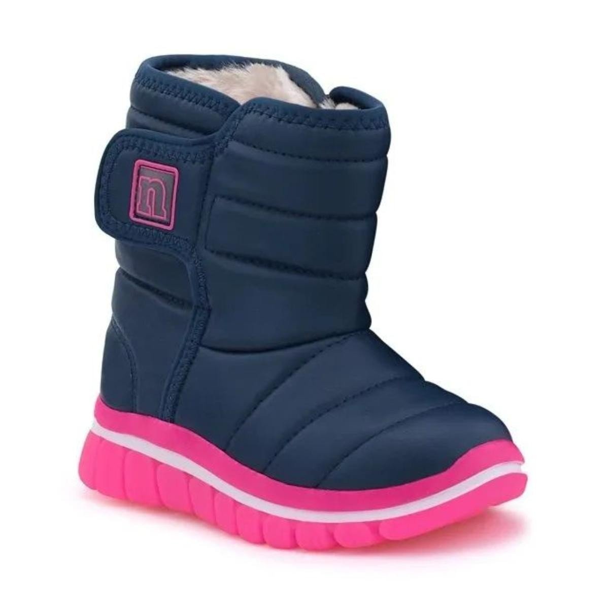 Bota Novopé 99001003 1377 1827 Forrada Lã Pelinho Infantil