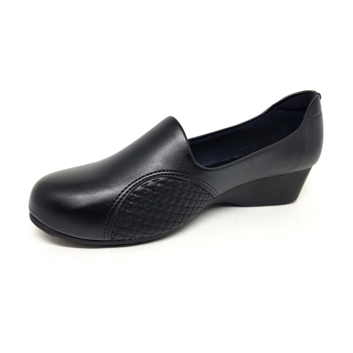 Sapato Modare Ultraconforto 7014.229 Anabela Joanetes Preto 2