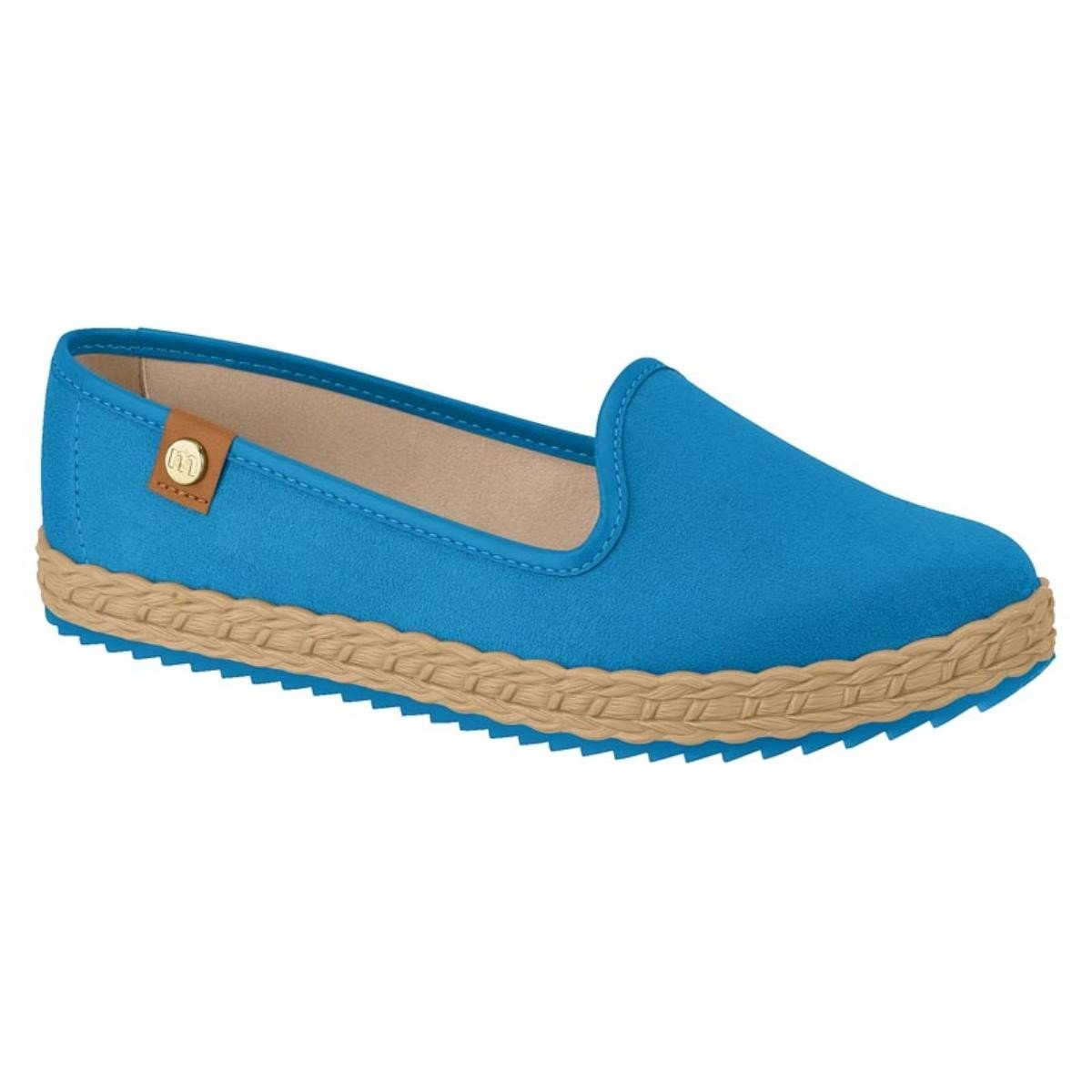 Sapatilha Moleca 5696.304.5881 Feminina Azul 1