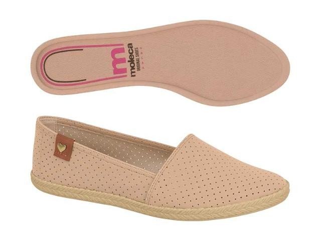 Sapatilha Moleca 5287.210 Feminina Bege 2