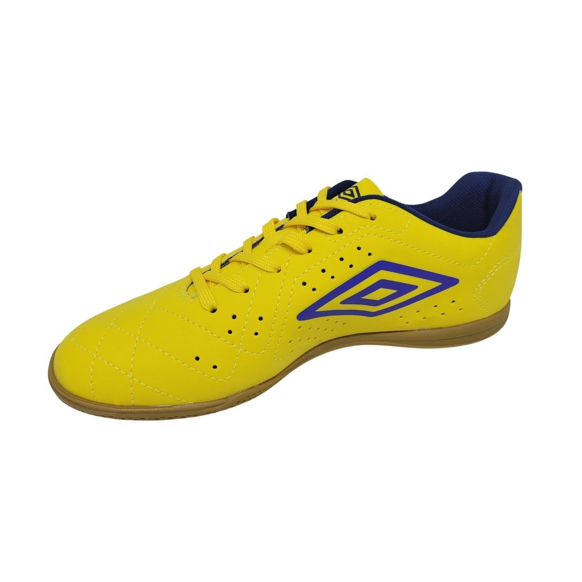 Chuteira Umbro Neo Striker 637 Futsal Indoor Masculina Amarelo 2