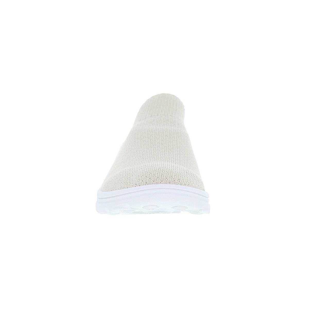Tenis Moleca 5788.102 Slip On Knit Feminino Branco 3