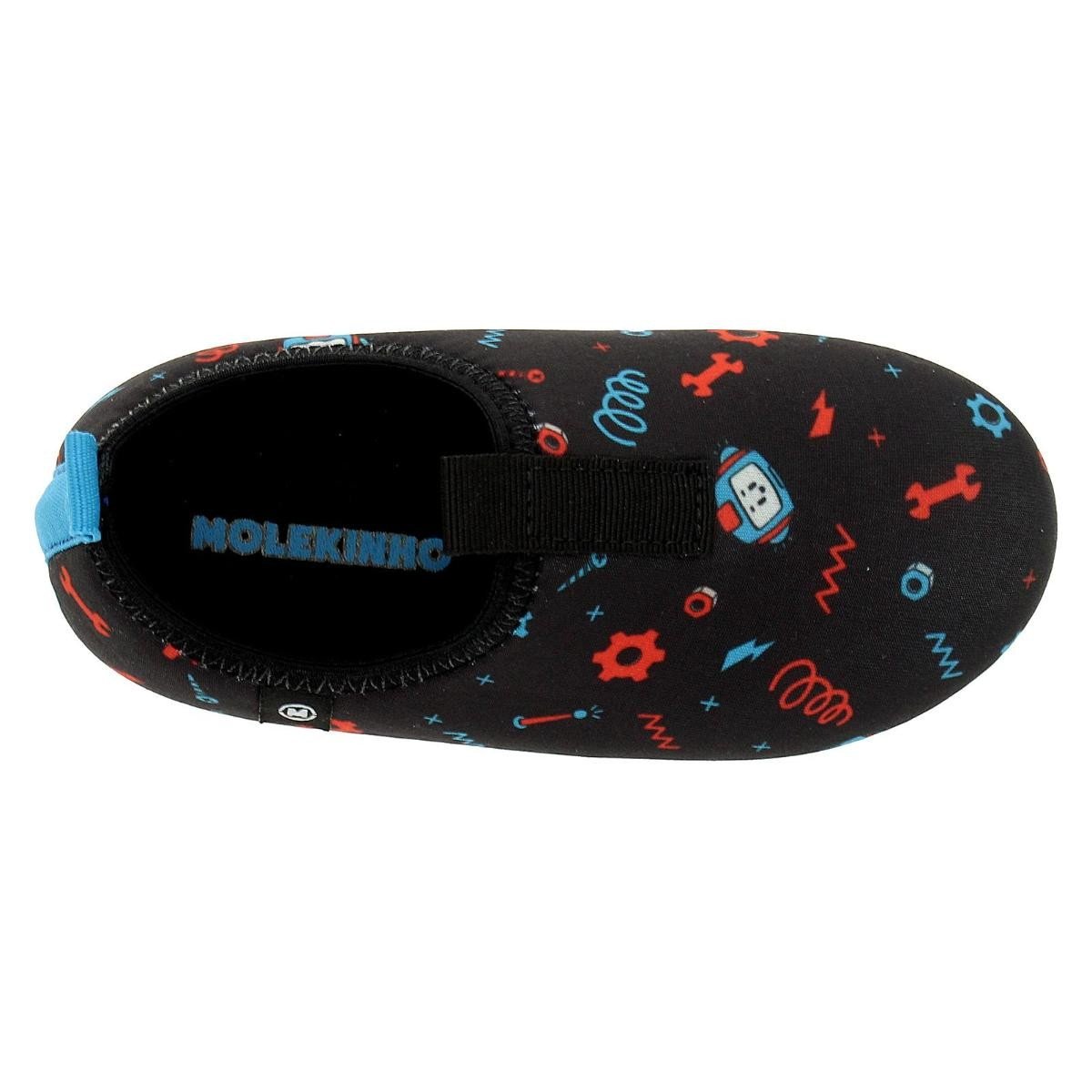 Tenis Molekinho 2617.100.26463 Infantil Preto 5