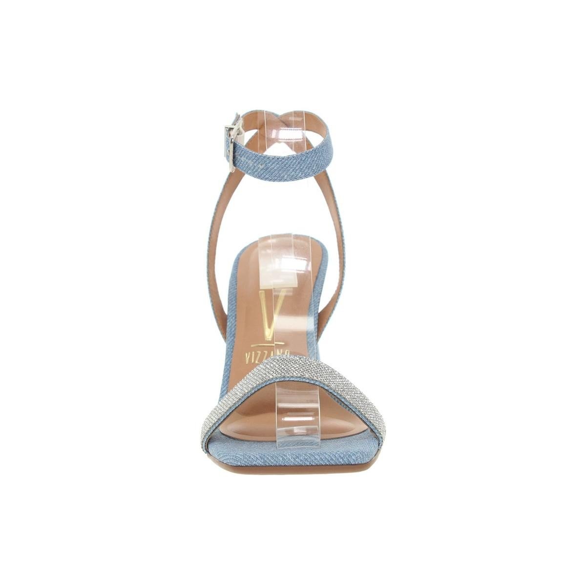 Sandalia Vizzano 6493.109 Salto Grosso Feminina Azul 3
