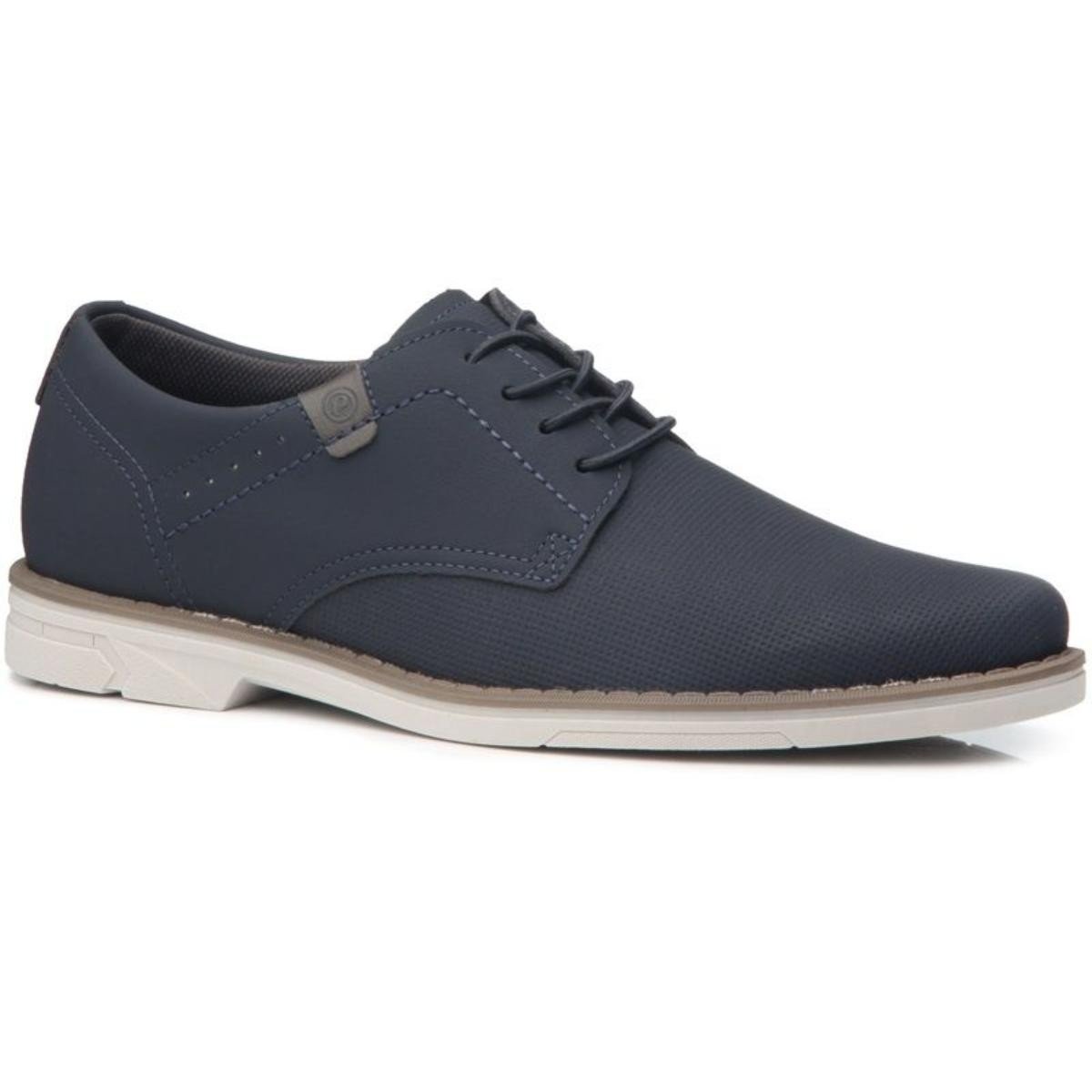 Sapato Pegada 175101-04 Oxford Masculino Azul 1
