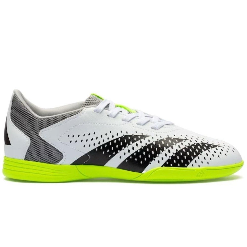 Chuteira Indoor Masculina Adidas Predator Accuracy.4 Branca E